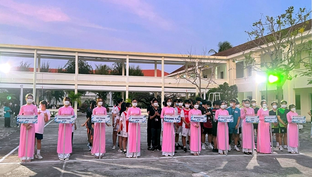 Khai mạc giải bóng chuyền Trường Đại học Tôn Đức Thắng – Phân hiệu Khánh Hòa