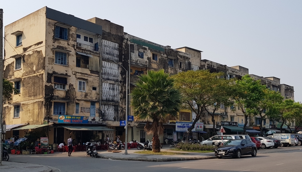 Thành phố Huế: Khu chung cư Đống Đa đang ở mức độ nguy hiểm