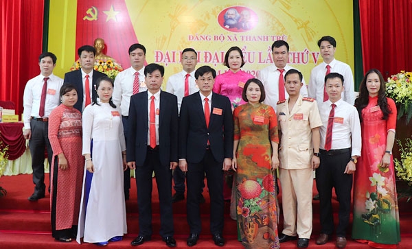 Vĩnh Yên (Vĩnh Phúc): Đại hội đại biểu Đảng bộ xã Thanh Trù thành công tốt đẹp
