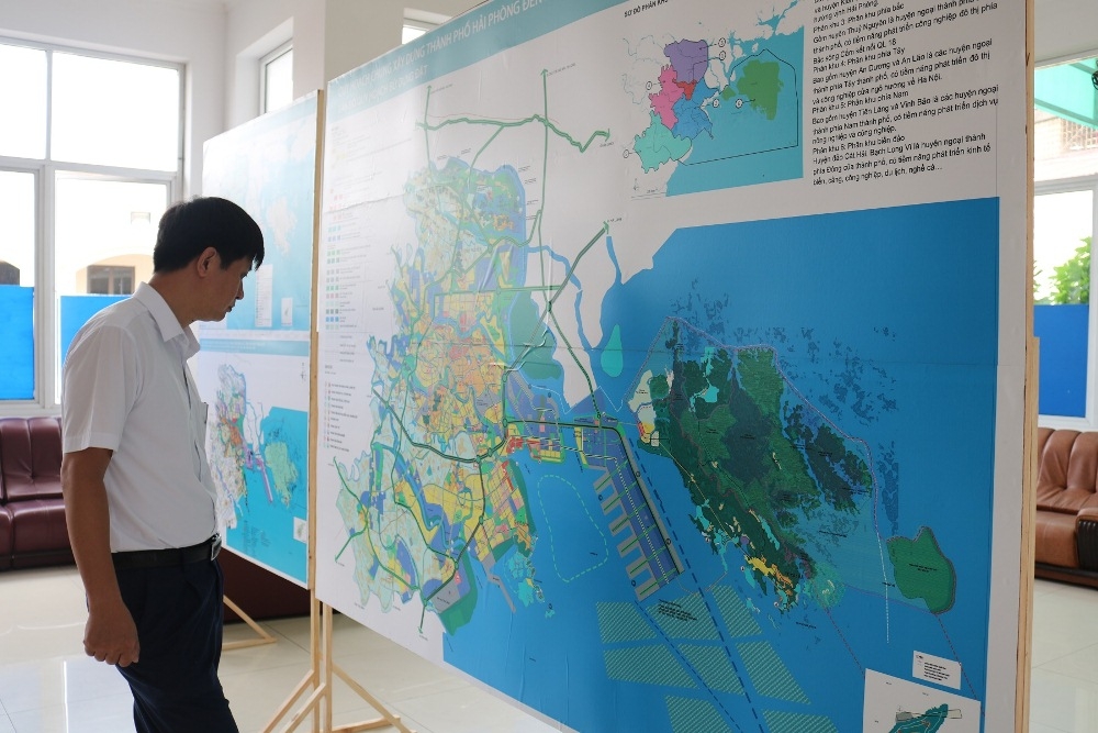 Hải Phòng: Rà soát tiến độ điều chỉnh quy hoạch chung thành phố đến năm 2035, tầm nhìn đến năm 2050