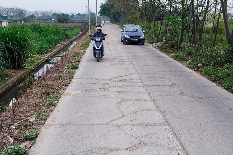 Hà Nội: Huyện Đan Phượng cải tạo, nâng cấp đường liên xã Tân Hội – Hạ Mỗ