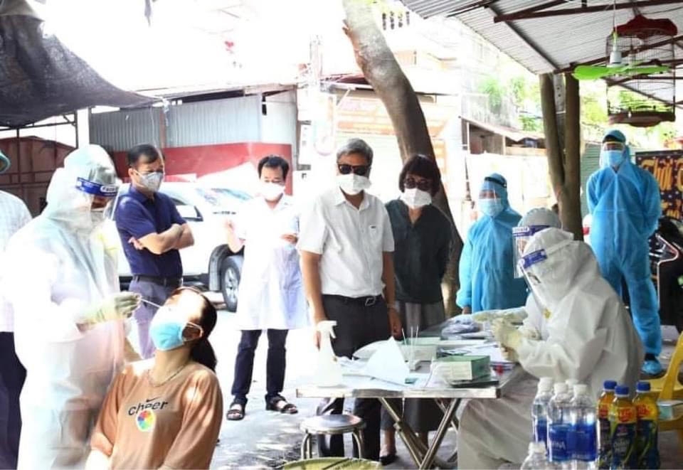 Bắc Giang: Kiểm tra triển khai test nhanh tại Việt Yên