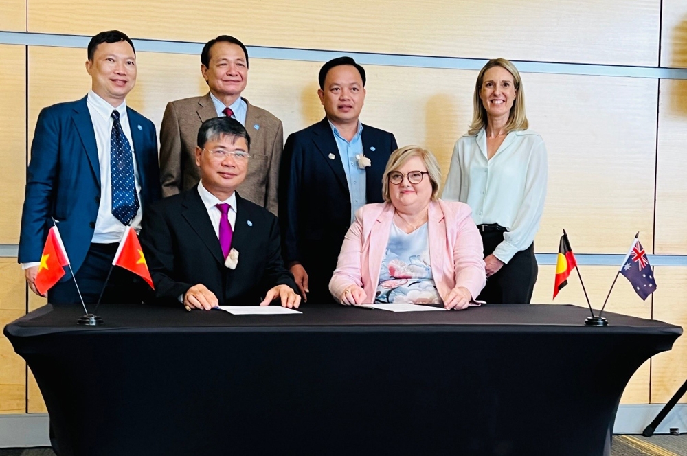 Hội Cấp thoát nước Việt Nam và Australia ký kết Biên bản ghi nhớ hợp tác giai đoạn 2022-2024