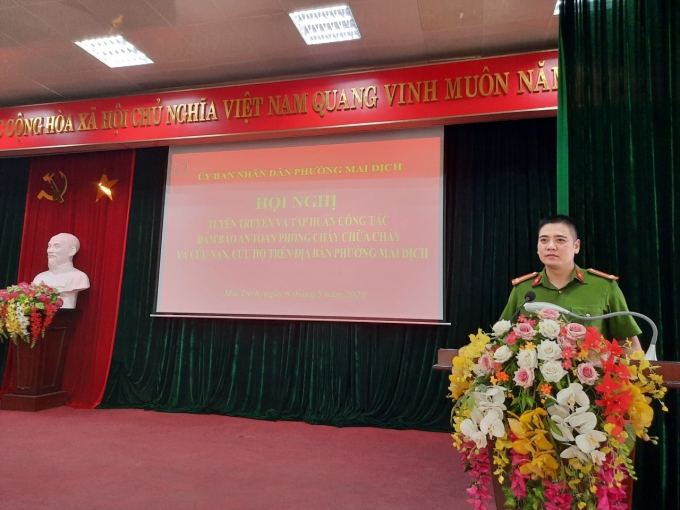 Hà Nội: Quận Cầu Giấy tuyên truyền nâng cao ý thức phòng cháy chữa cháy