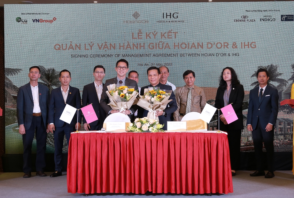 IHG sẽ là nhà quản lý vận hành 3 thương hiệu khách sạn cao cấp tại Hoian d’Or