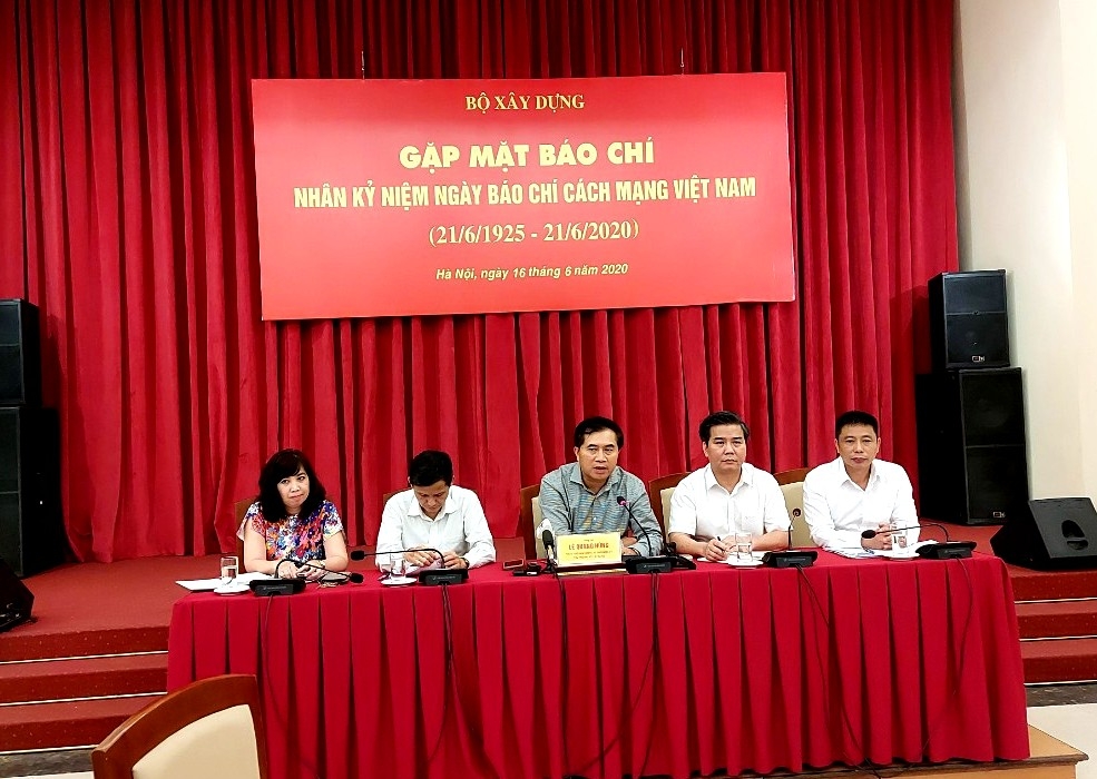 Bộ Xây dựng gặp mặt các cơ quan báo chí nhân kỷ niệm 95 năm Ngày Báo chí cách mạng Việt Nam
