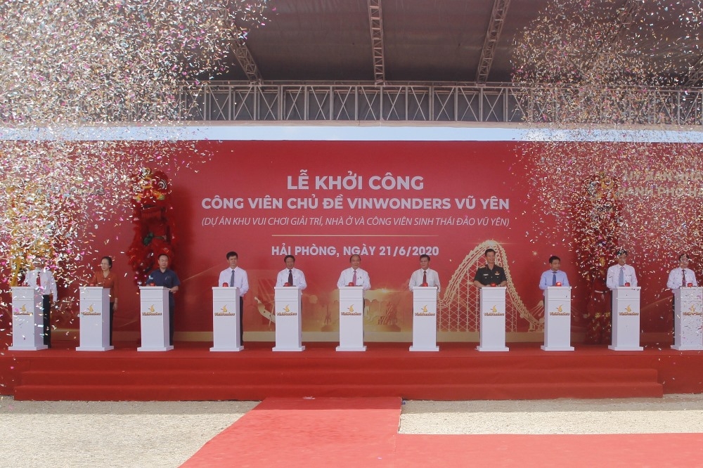 Tập đoàn Vingroup: Khởi công dự án công viên chủ đề lớn nhất Việt Nam