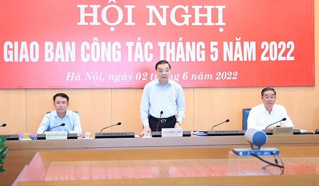 chu tich ha noi xu ly nghiem cac don vi giai ngan cham