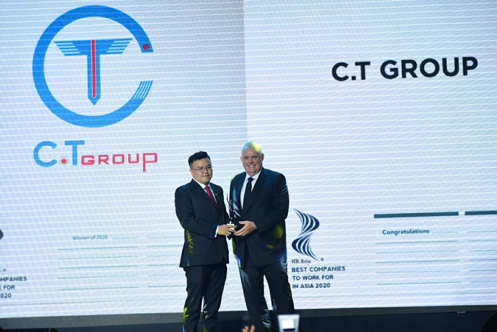 Tập đoàn C.T Group được vinh danh “Nơi làm việc tốt nhất châu Á”