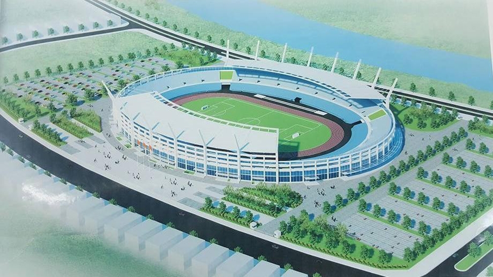 Năm 2025 Thái Nguyên sẽ có sân vận động mới 22.000 chỗ ngồi