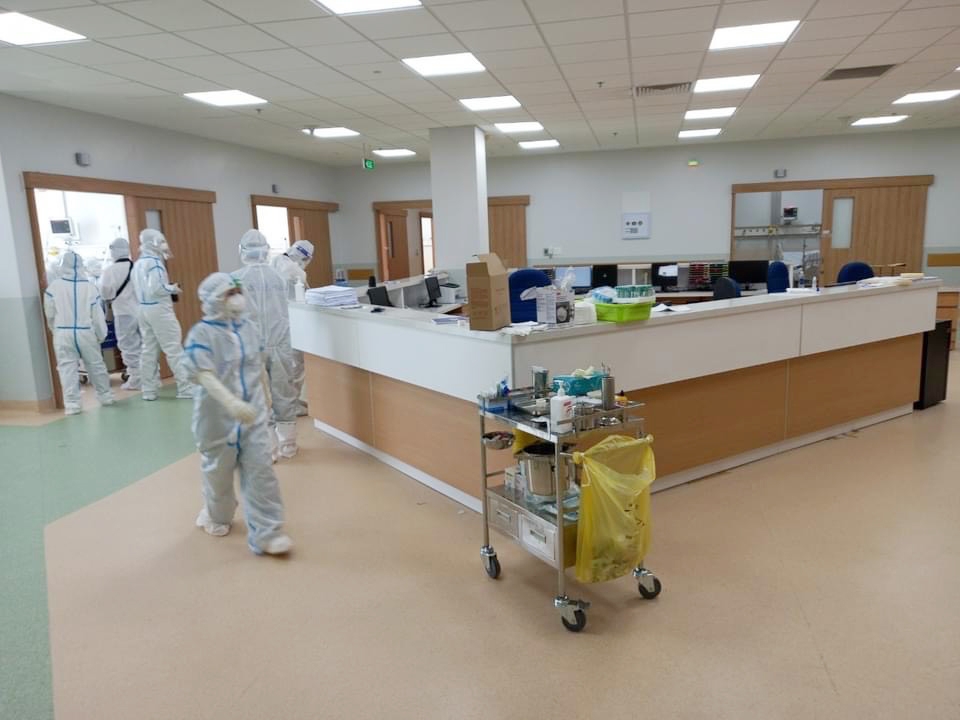 Cận cảnh khu điều trị bệnh nhân nguy kịch của bệnh viện hồi sức Covid-19 quy mô lớn nhất ở Thành phố Hồ Chí Minh