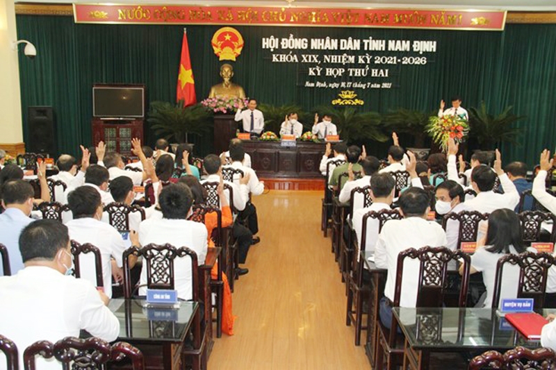 Nam Định: Kỳ họp thứ hai, HĐND tỉnh khoá XIX thành công tốt đẹp