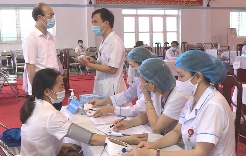 Thái Nguyên: Triển khai tiêm vắc xin phòng Covid-19 cho toàn dân