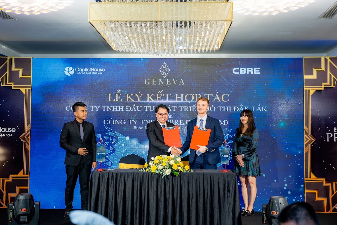 Capital House và CBRE ký kết hợp tác tại dự án EcoCity Premia Buôn Ma Thuột