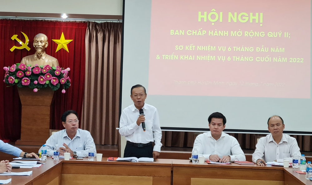 hoi nghi ban chap hanh mo rong so ket cong tac 6 thang dau nam 2022