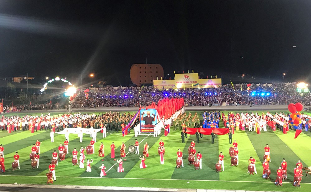 Vĩnh Phúc: Khai mạc Đại hội Thể dục thể thao huyện Yên Lạc lần thứ VI