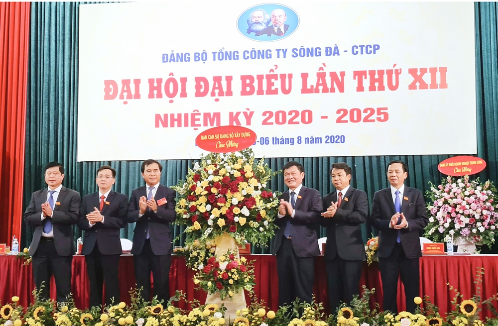 Đại hội Đảng bộ Tổng Công ty Sông Đà - CTCP: Xác định nhiều nhiệm vụ trong nhiệm kỳ 2020- 2025