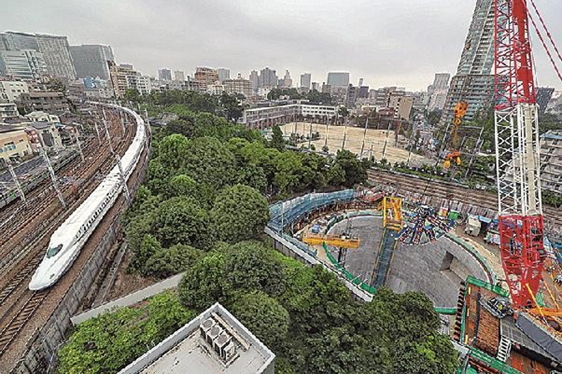 Máy khoan hầm cho tàu hỏa Maglev sớm ra mắt tại Tokyo