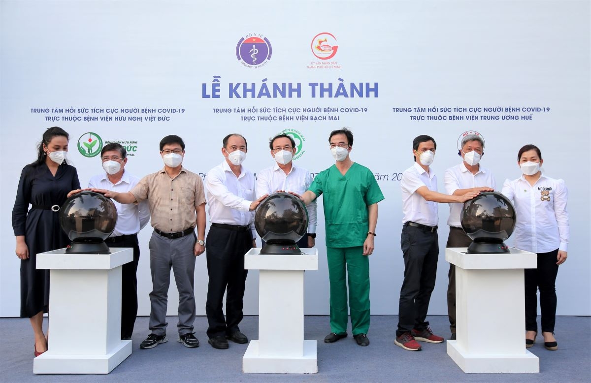 Nỗ lực đưa vào hoạt động các trung tâm hồi sức tích cực tại Thành phố Hồ Chí Minh