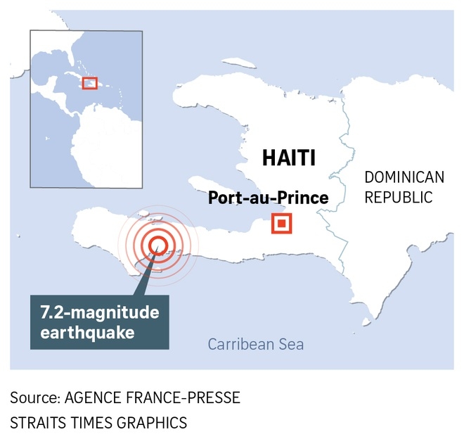 dong dat 72 do richter rung chuyen haiti 304 nguoi chet