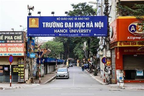 Phê duyệt chỉ giới mở rộng đường vào trường Đại học Hà Nội