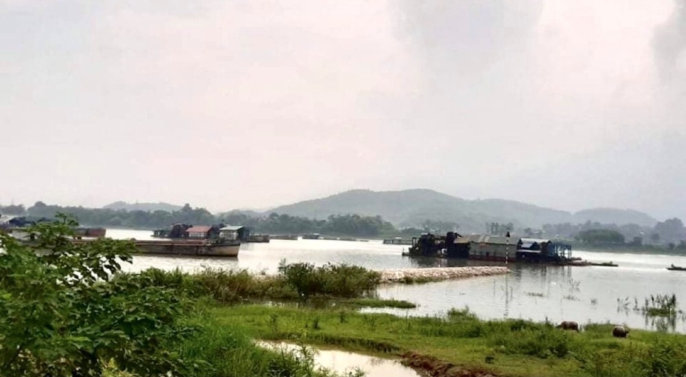 Phú Thọ: Tạm dừng hoạt động khai thác cát, sỏi trên tuyến sông Đà từ ngày 29/8