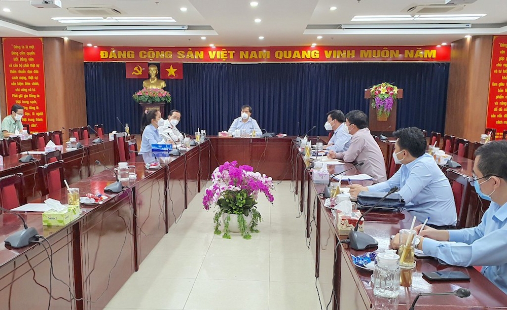 Đoàn công tác của Bộ Xây dựng làm việc với quận 6 và quận 8, Thành phố Hồ Chí Minh