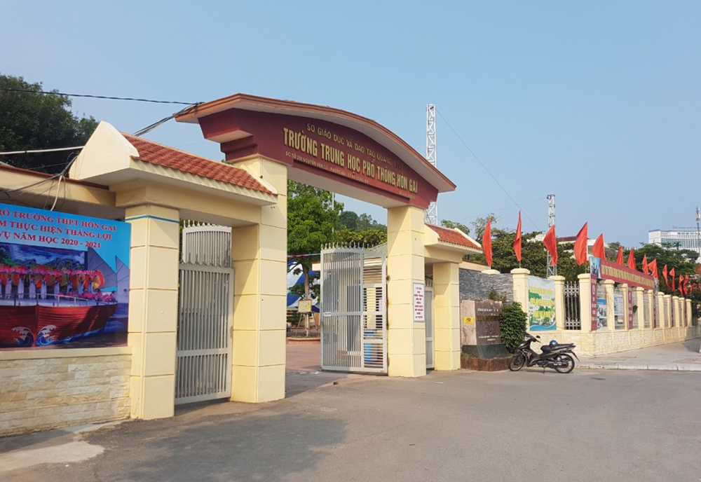 Hạ Long (Quảng Ninh): Mở rộng quỹ đất xây dựng trường THPT Hòn Gai