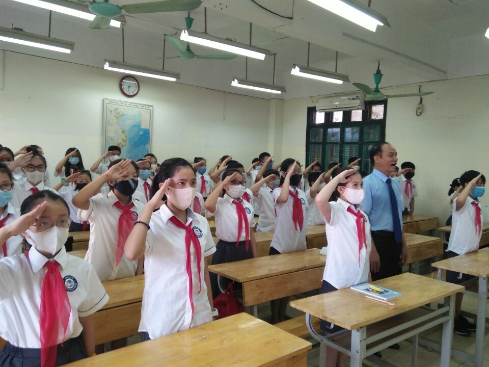 Trường THCS Chu Văn An: Khai giảng năm học mới trong không khí vui tươi, phấn khởi