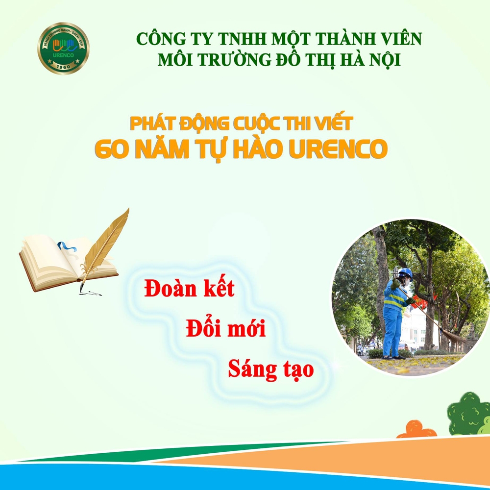 Chính thức mở cổng bình chọn cuộc thi viết “60 năm tự hào Urenco”
