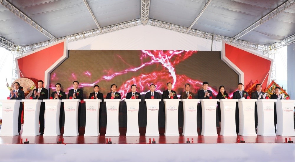 Phó Thủ tướng Trịnh Đình Dũng dự Lễ khởi công xây dựng Khu công nghiệp ôtô Việt Hưng