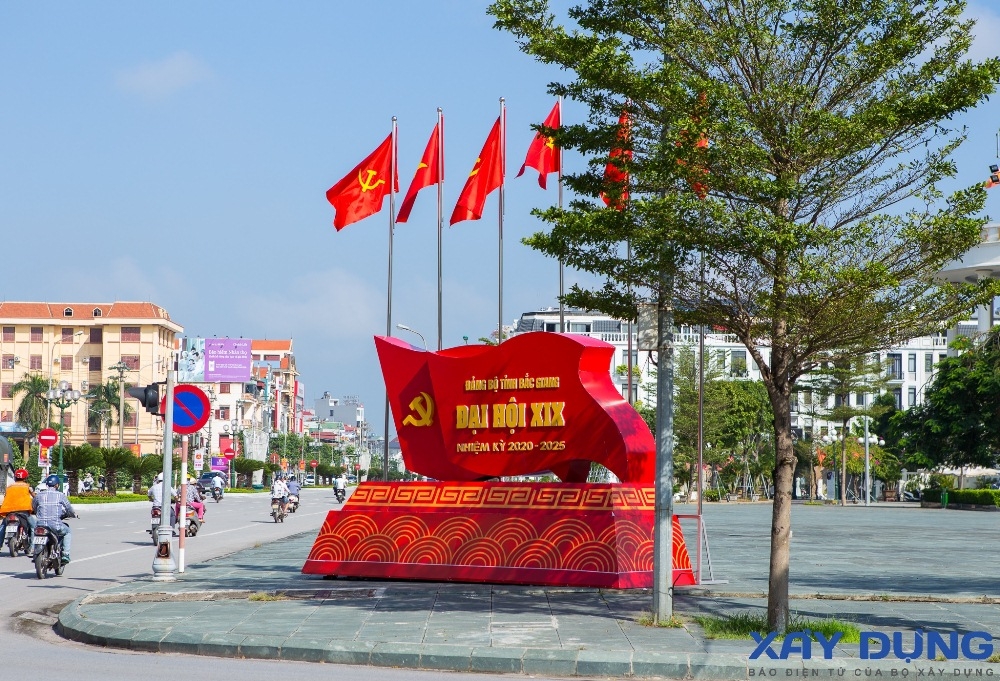 Bắc Giang: Rực rỡ cờ, hoa chào mừng Đại hội Đảng bộ tỉnh lần thứ XIX, nhiệm kỳ 2020 – 2025
