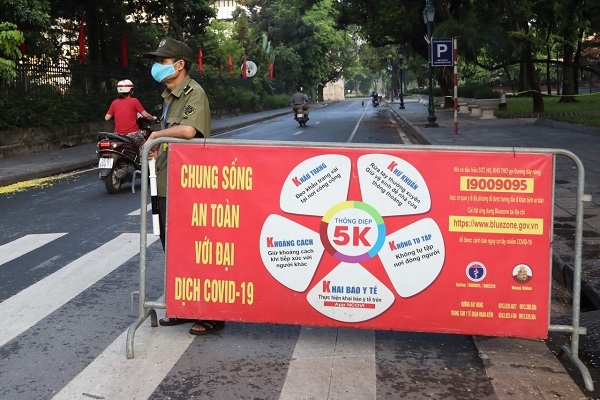Chi tiết phân vùng phòng, chống dịch Covdi-19 trên địa bàn thành phố Hà Nội