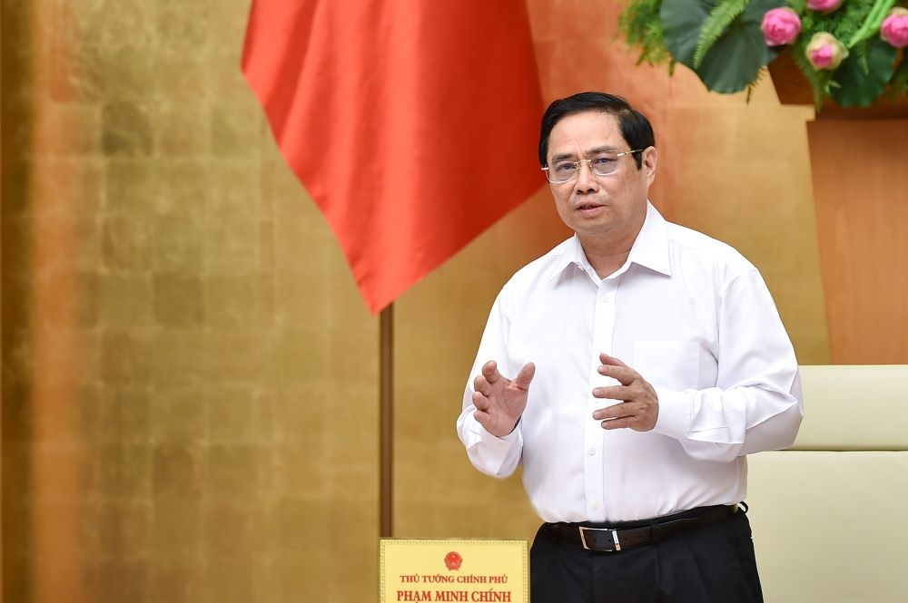 Thủ tướng Phạm Minh Chính chủ trì phiên họp Chính phủ thường kỳ tháng 8/2021