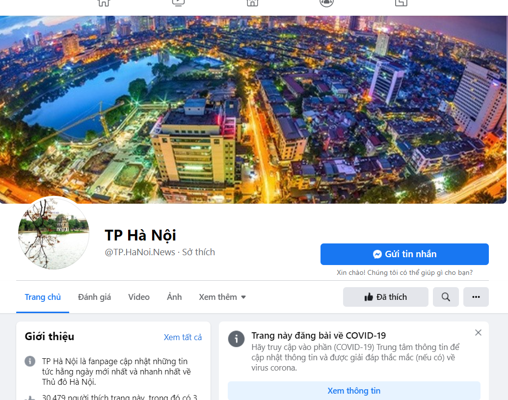 Hà Nội: Xử lý nghiêm các trang nhóm cố tình giả mạo thông tin của chính quyền thành phố