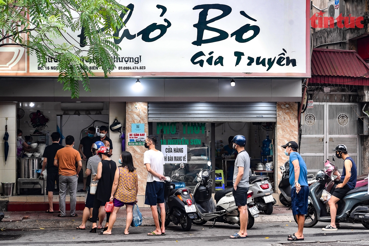 Hà Nội cho phép mở một số cơ sở kinh doanh tại một số địa bàn từ 12h ngày 16/9