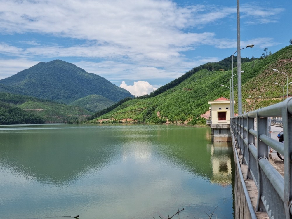 Tiên Yên (Quảng Ninh): Hồ Khe Cát đã xây dựng tràn xả lũ
