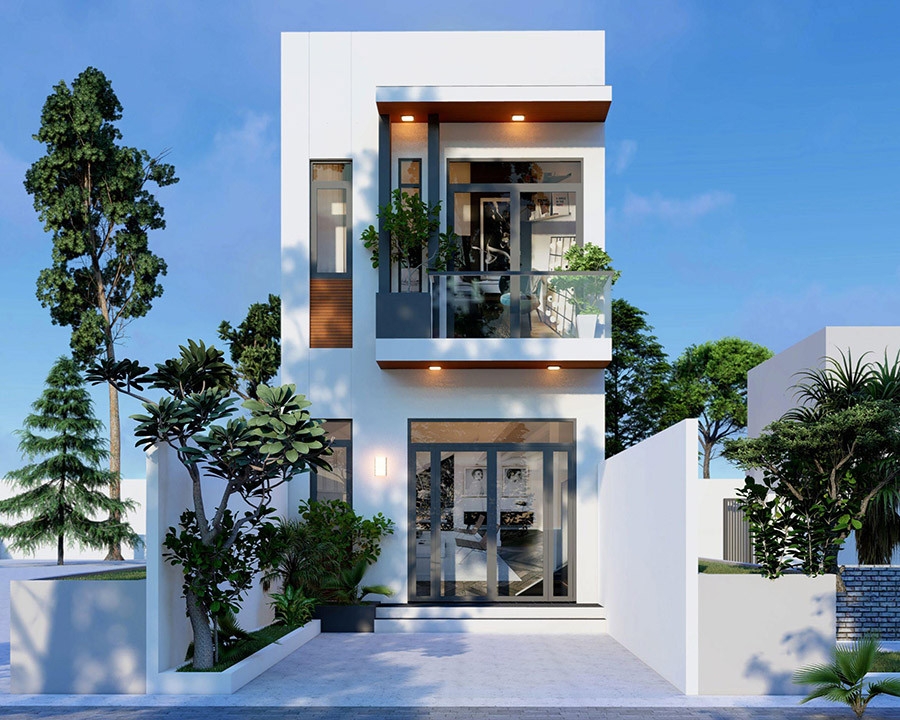 25 Mẫu thiết kế nhà 2 tầng đơn giản giá rẻ 2023  An Lộc