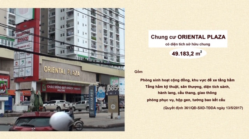 Phớt lờ chỉ đạo của UBND Thành phố Hồ Chí Minh về trả phần chung cho cư dân
