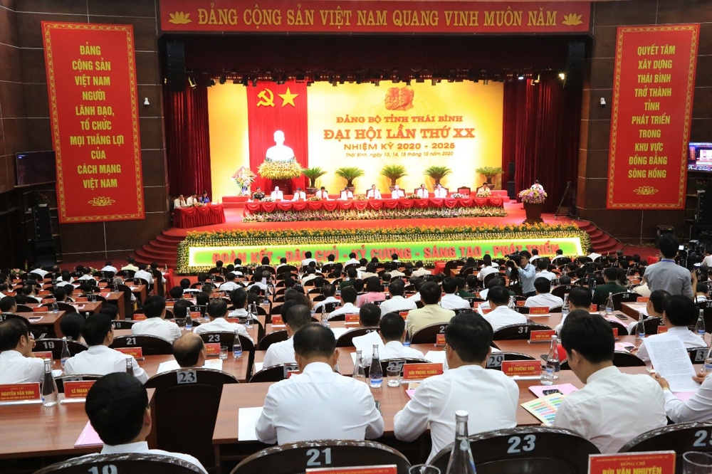 Đại hội đại biểu Đảng bộ tỉnh Thái Bình nhiệm kỳ 2020 - 2025 họp phiên trù bị