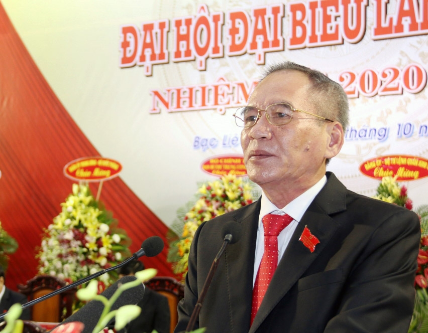 Đồng chí Lữ Văn Hùng tái đắc cử Bí thư Tỉnh ủy Bạc Liêu nhiệm kỳ 2020 - 2025