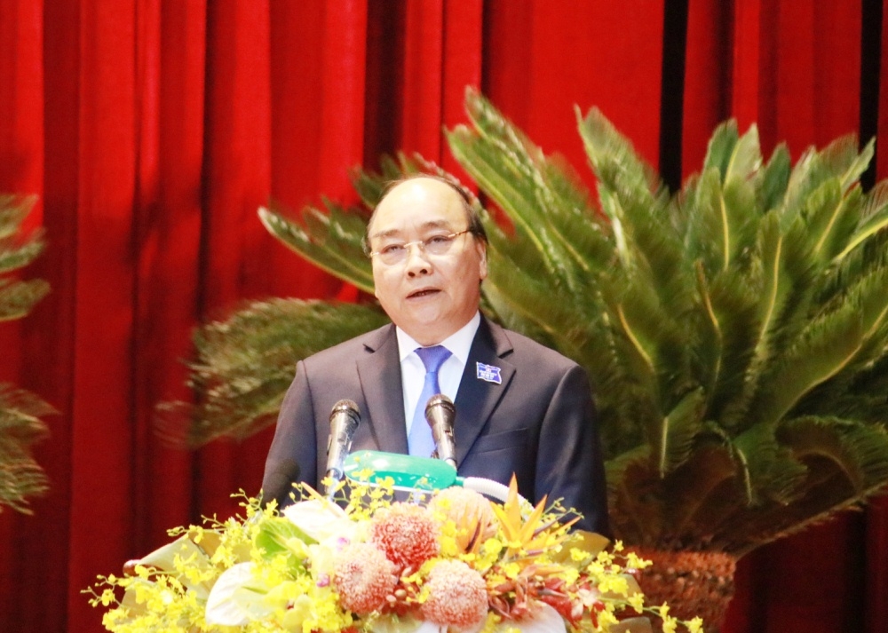 Thủ tướng Nguyễn Xuân Phúc tham dự và chỉ đạo Đại hội Đảng bộ tỉnh Nghệ An lần thứ XIX