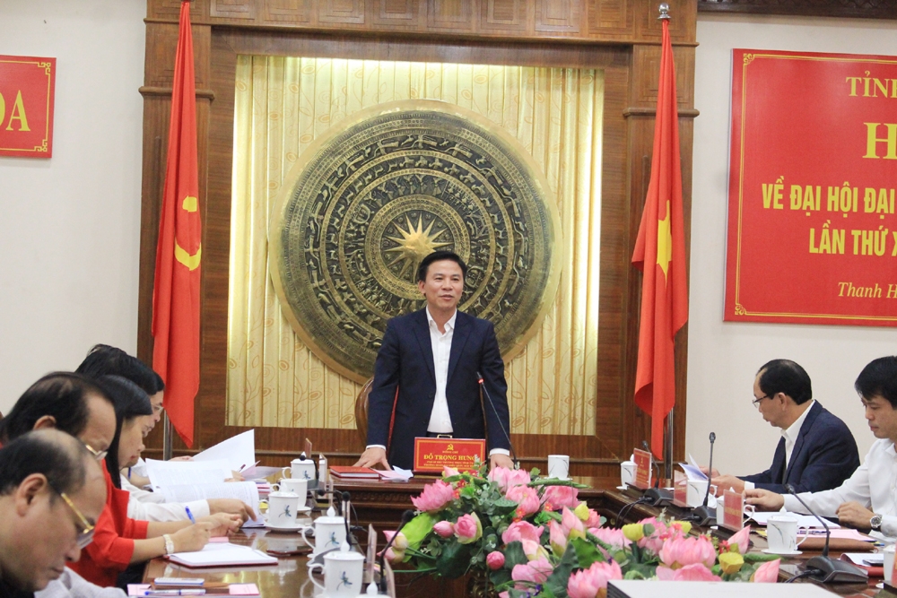 Thanh Hóa: Họp báo về Đại hội đại biểu Đảng bộ tỉnh lần thứ XIX, nhiệm kỳ 2020 - 2025