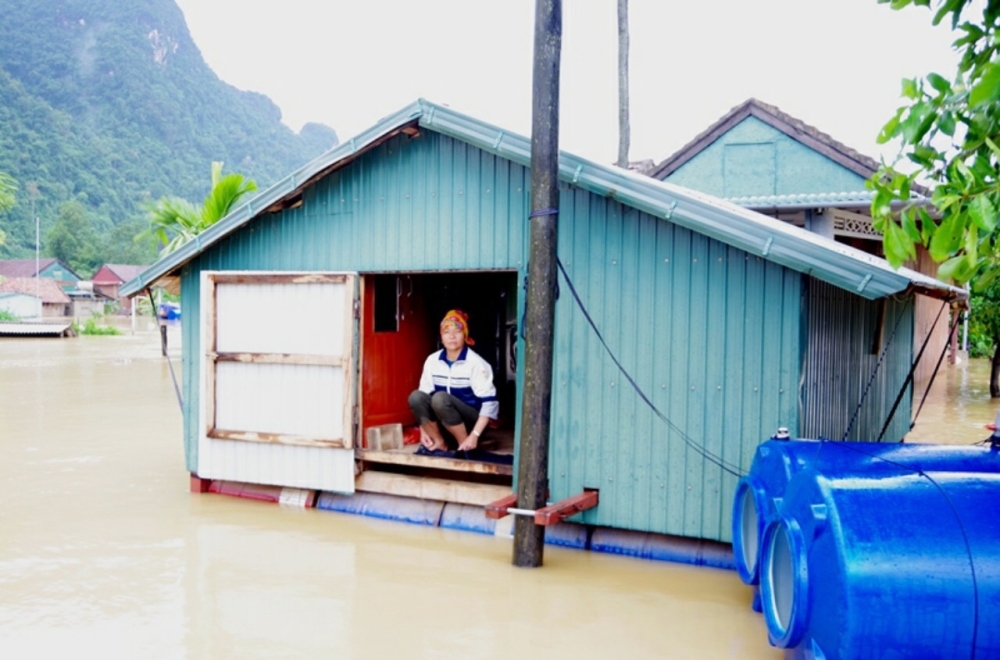 Quảng Bình: Người dân an tâm trong các công trình nhà tránh lũ