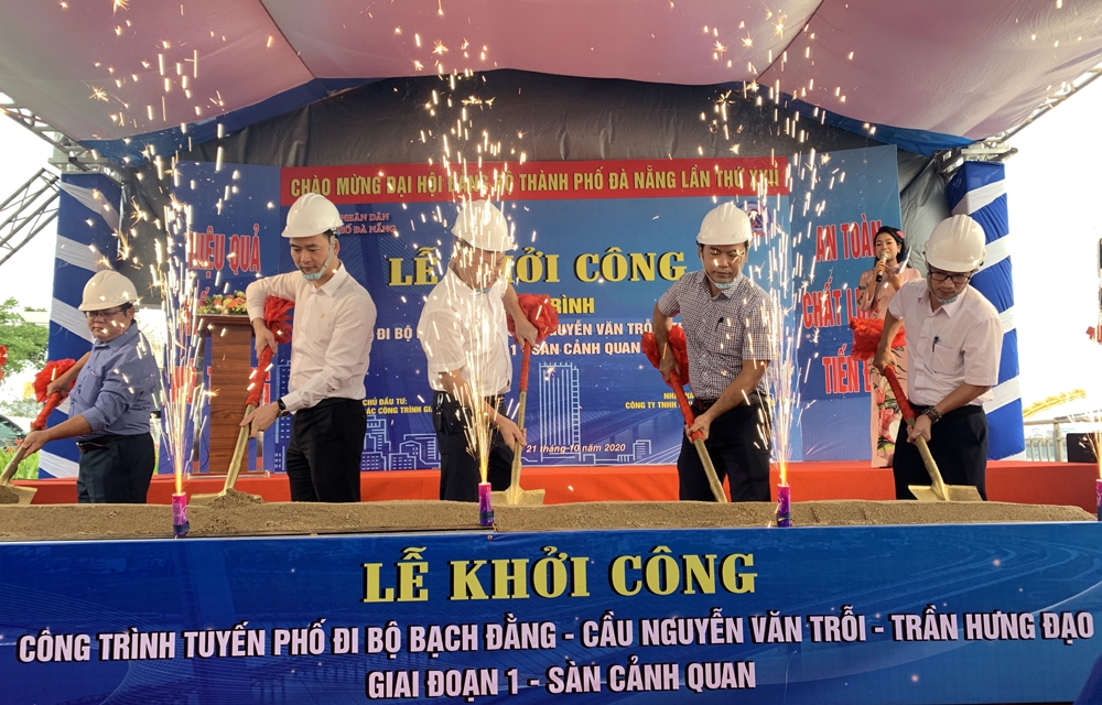 Đà Nẵng: Khởi công tuyến phố đi bộ Bạch Đằng - Nguyễn Văn Trỗi - Trần Hưng Đạo