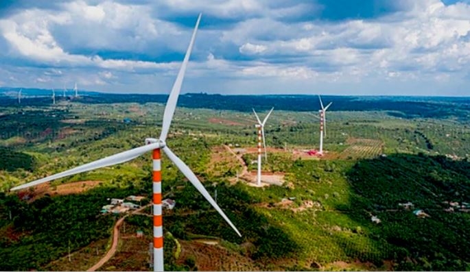 6 nhà máy điện gió với tổng công suất 272,4 MW được công nhận vận hành thương mại