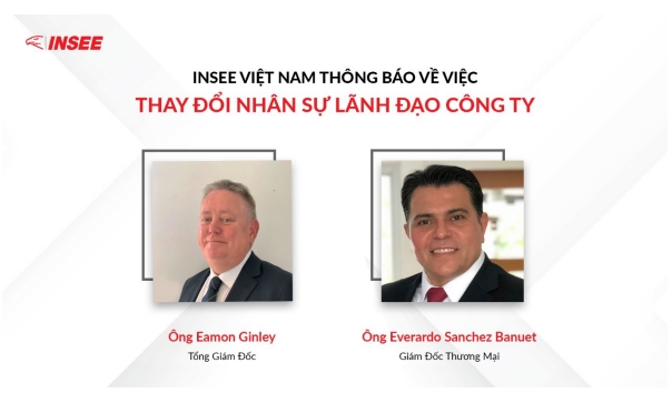 Ông Eamon Ginley là Tổng Giám đốc của Xi măng INSEE Việt Nam từ 1/10/2021