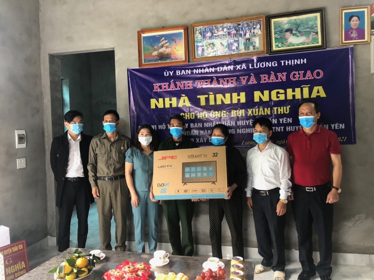 Yên Bái: Trao tặng nhà tình nghĩa tại huyện Trấn Yên