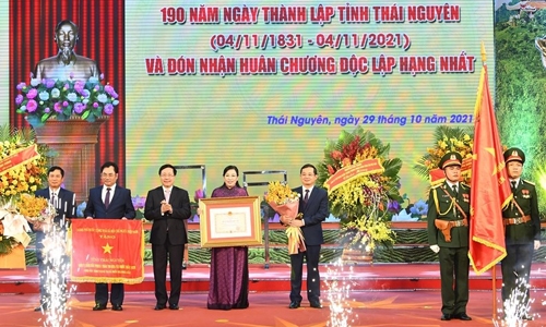 Thái Nguyên: Kỷ niệm 190 năm ngày thành lập tỉnh và đón nhận Huân chương Độc lập hạng Nhất