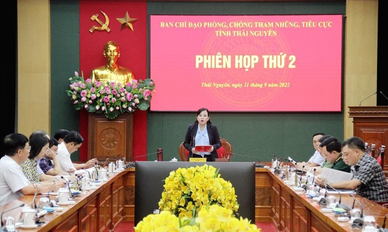Thái Nguyên: Chấn chỉnh những hạn chế, tồn tại trong phòng chống tham nhũng và tiêu cực